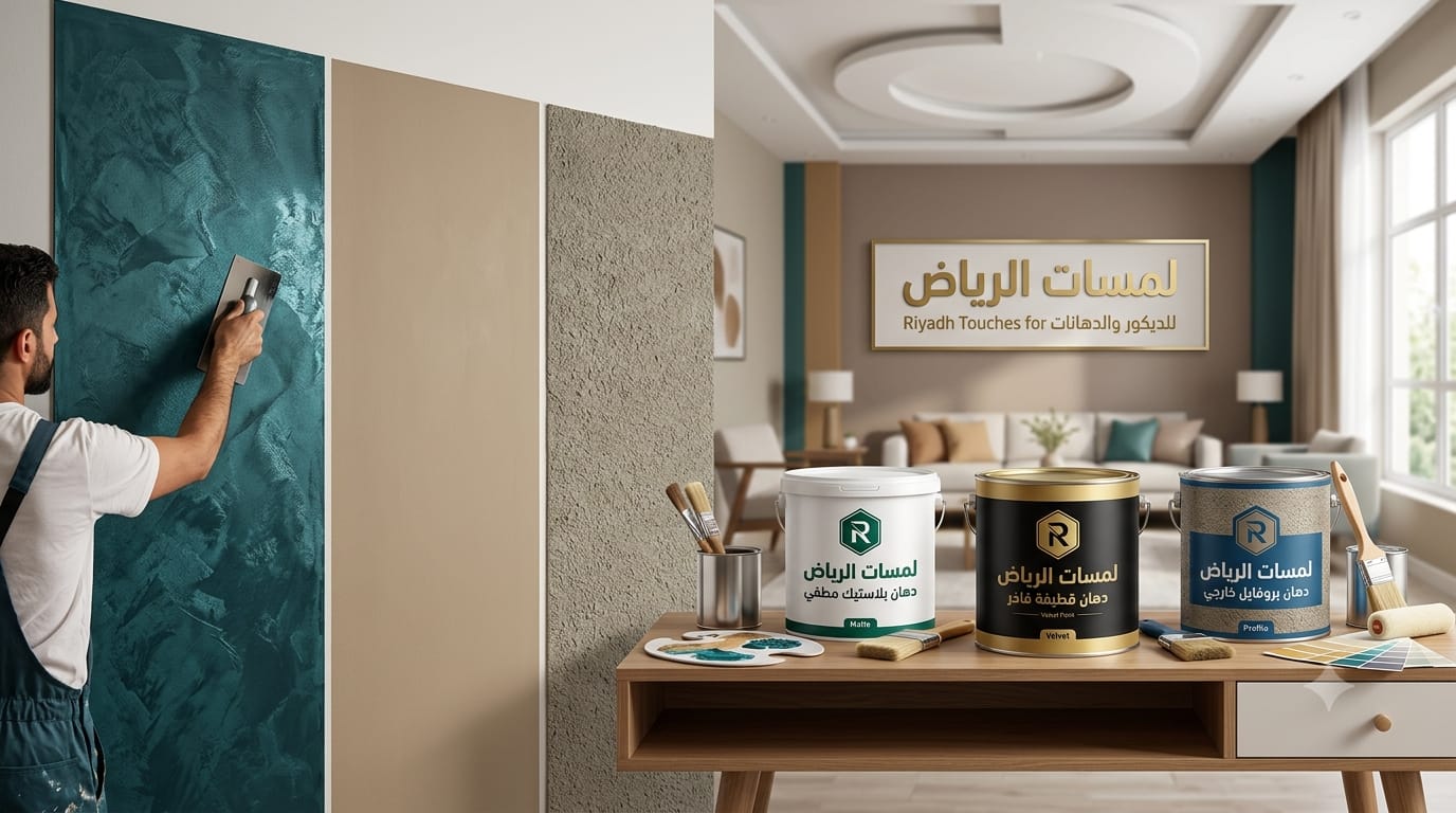 أفضل أنواع الدهانات بالرياض: دليل شامل لتجديد منزلك بأحدث الديكورات